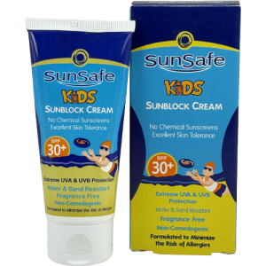 کرم ضدآفتاب سان‌سیف SPF30 مخصوص کودکان با فرمول ایمن و ضدحساسیت