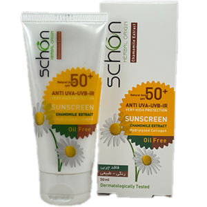 استفاده روزانه کرم ضد آفتاب شون SPF50 رنگی برای محافظت پوست چرب و مختلط در برابر آفتاب