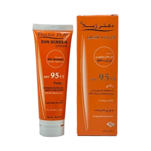 ضد آفتاب رنگی دکتر ژیلا SPF95 برای پوست صورت