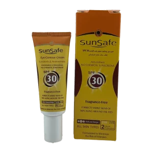 کرم ضد آفتاب دور چشم سان‌سیف SPF30 رنگی ۲۰ میلی‌لیتر