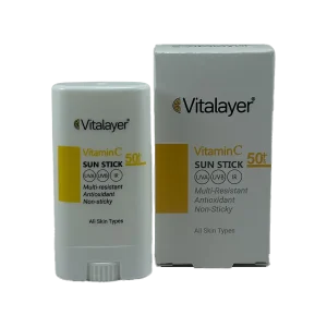 ضد آفتاب استیکی ویتالیر SPF50 مدل ویتامین C – ۱۵ میلی‌لیتر