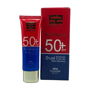 کرم ضد آفتاب مردانه ساین اسکین مدل ساین شیلد SPF50 مناسب پوست چرب