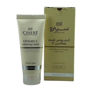 کرم روشن کننده سینره ویتامین C مناسب انواع پوست 40 میل