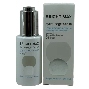 سرم آبرسان صورت برایت مکس مدل Hydra Bright حجم ۳۰ میلی‌لیتر