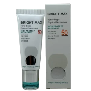 کرم ضد آفتاب نامرئی برایت مکس با SPF50 حجم ۴۰ میلی‌لیتر