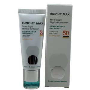 ضد آفتاب برایت مکس SPF50 نچرال تینت انواع پوست ۴۰ میل