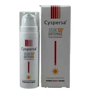 فلوئید ضد آفتاب سیسپرسا پاوربرایت SPF50 مدل Sun Defence
