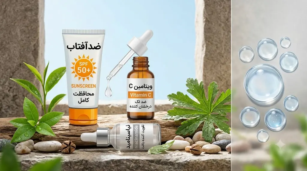 کرم ضدآفتاب روشن کننده